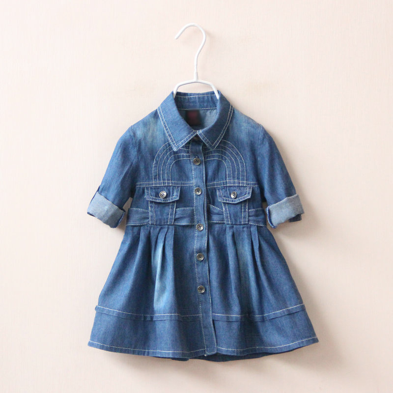 Chemise fille à manche longue en toile - Ref 2085889 Image 19