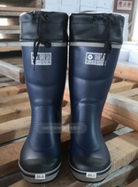 5707 Japan every year in the male Winter sponge warm rubber rain shoes original single quality with anti-slip buckle