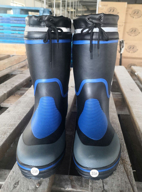 DH-02 Men's sweat Sweat Care for Japanese Yu Shan Middle Cylinder Oak Waterproof Non-slip Rubber Rain Shoes Rain Boots