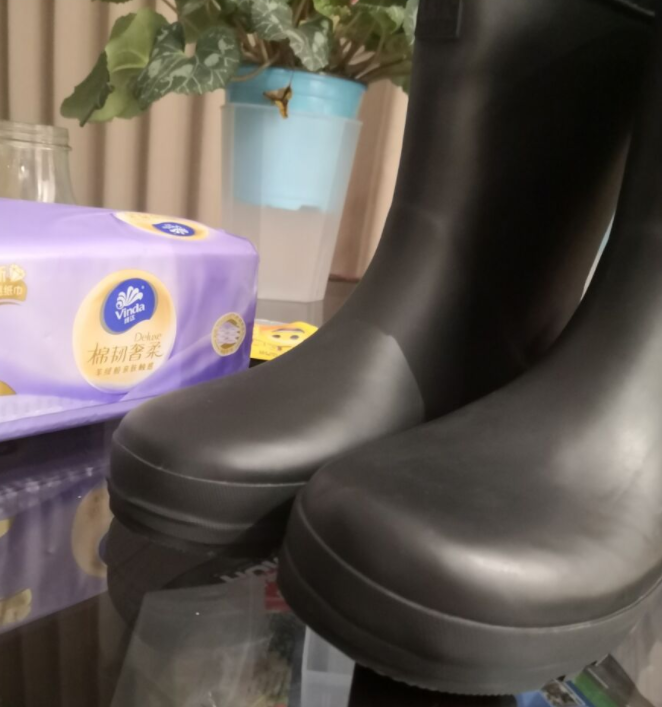 Резиновые сапоги 日本订单余单小大童橡胶防水雨鞋纯棉布内里薄款瑕疵随机放心拍 OTHER