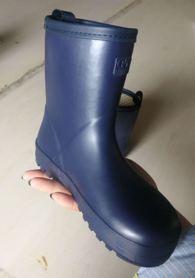 Резиновые сапоги 日本订单余单小大童橡胶防水雨鞋纯棉布内里薄款瑕疵随机放心拍 OTHER