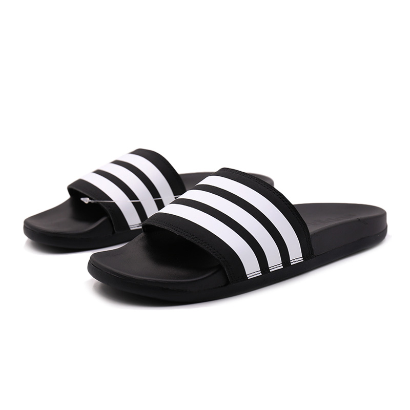 Giày thể thao Adidas Adidas dành cho nữ mùa thu đông 2018 Giày thể thao mới chống trơn trượt và dép đi trong nhà thông thường AP9966 dép xốp