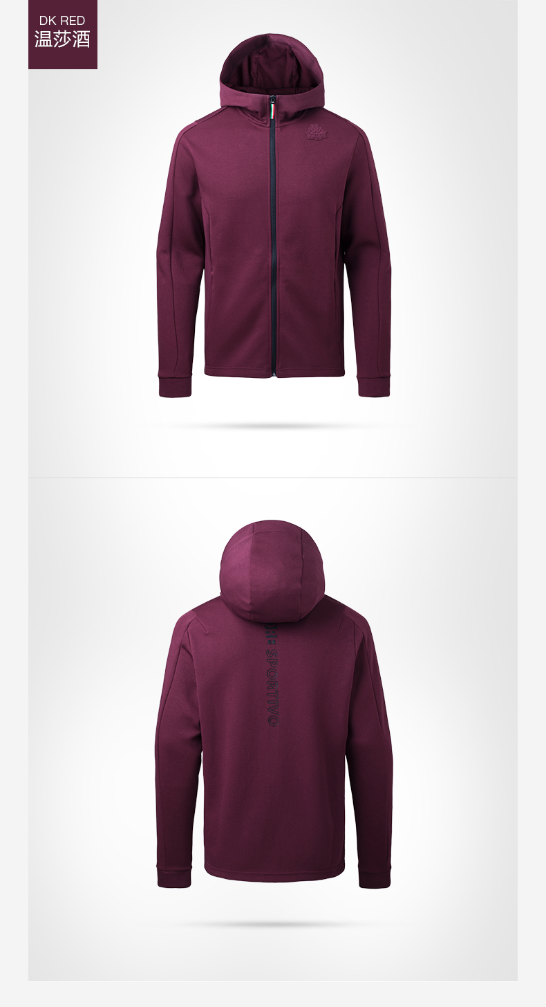 Áo khoác nam Kappa Kappa 2019 Xuân mới Áo hoodie-K0852MK04-888 - Áo khoác thể thao / áo khoác áo khoác asics