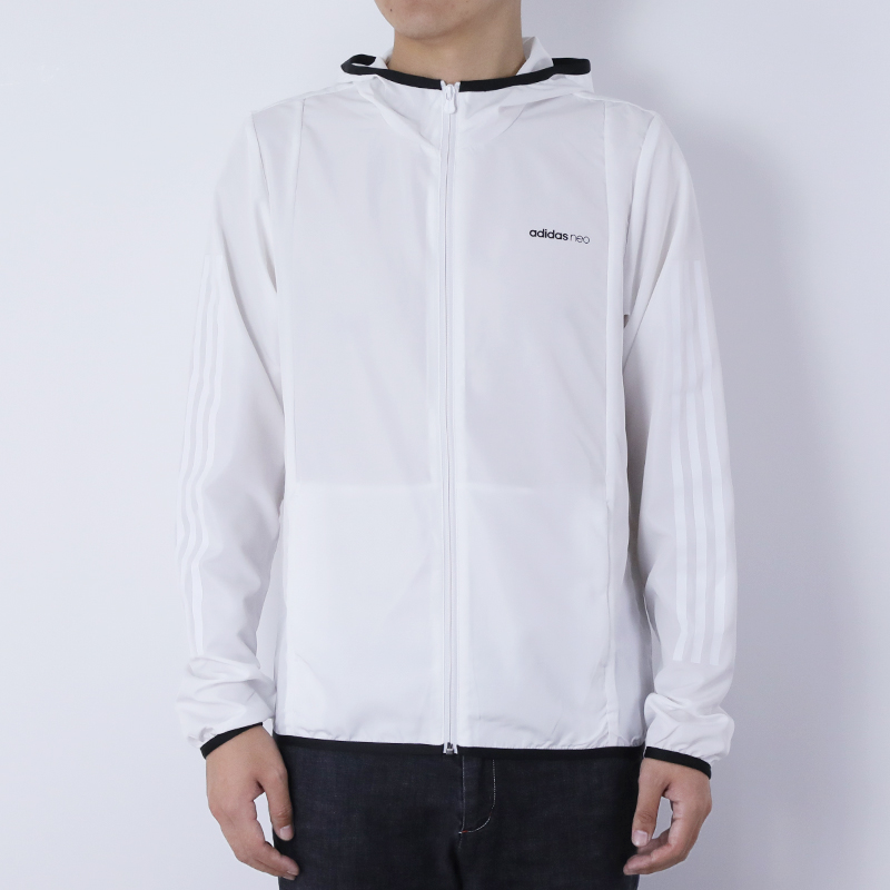 Adidas nam 2019 xuân mới dệt vải thể thao áo khoác chống nắng giản dị CV6290 - Áo khoác thể thao / áo khoác áo khoác nam lining