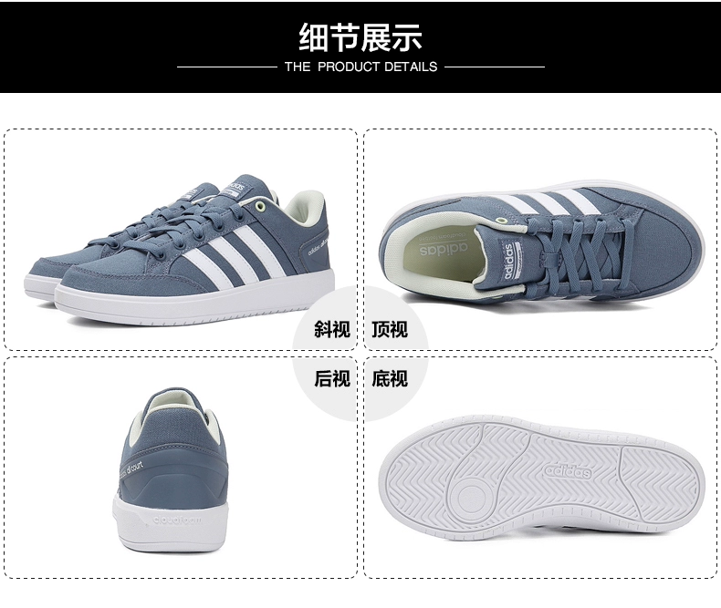 ADIDAS CF ALL COURT Giày tennis nữ mùa thu và mùa đông DB1467