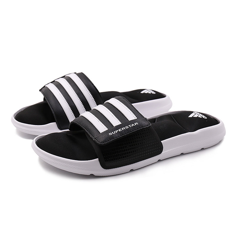 Giày thể thao nam Adidas Mùa hè giày thể thao mới thường mang giày dép nhẹ thoải mái đi biển AC8325 dép bánh mì nam
