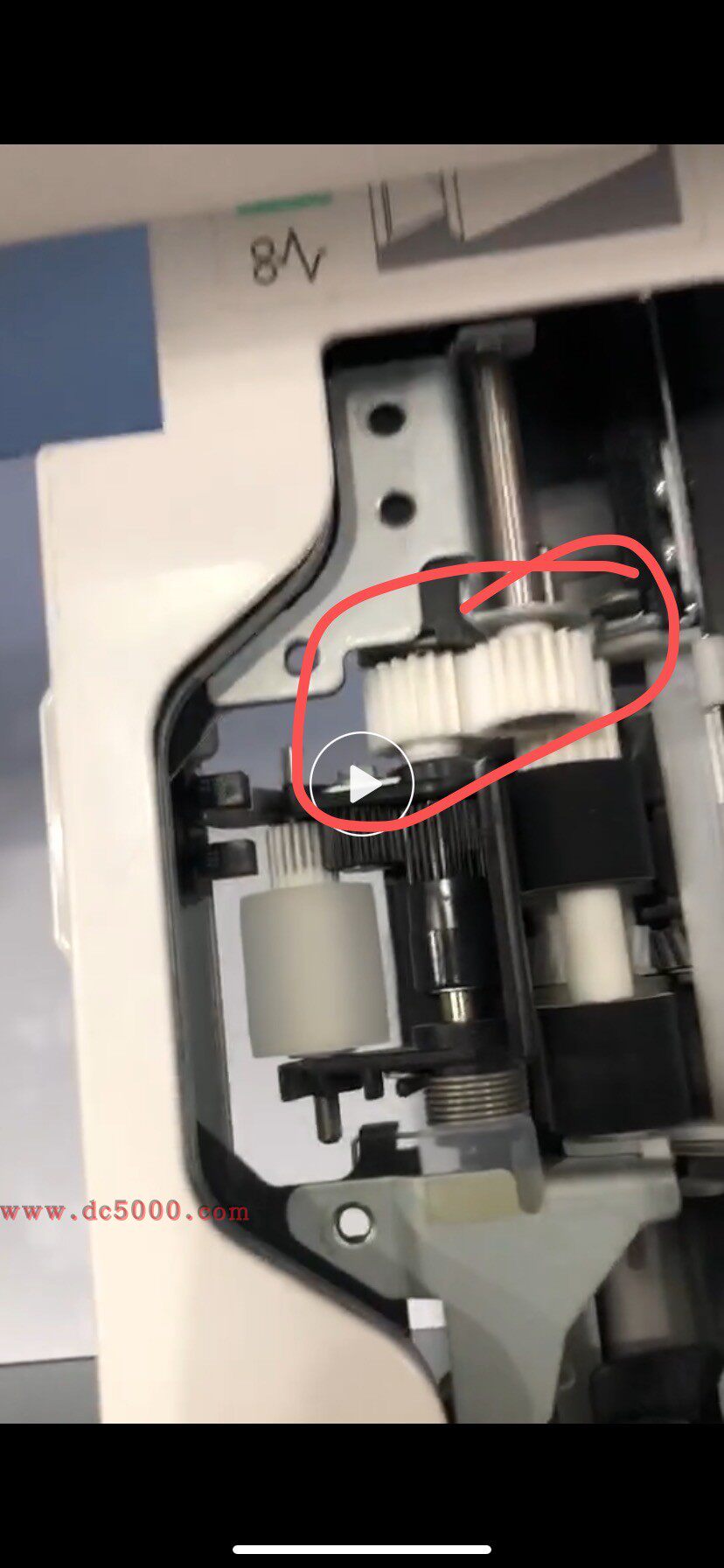 (10 kg) Xerox 800 1000 Xerox v80 v180 2100 3100 Carton Wheel gear