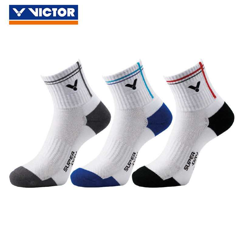 VICTOR VICTOR men's sports socks moisture wicking tube professional SK112 badminton socks