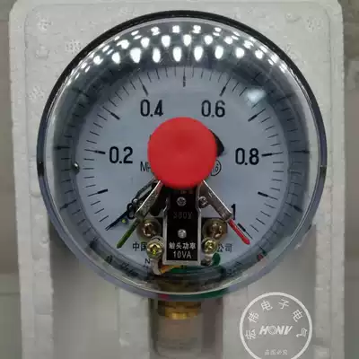 China Lerda Meter Magnetic Assisted Electric Contact Pressure Gauge YX-100 Pressure Gauge Water Pressure Gauge