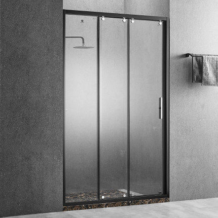 Rose Island shower room PE4 three linkage one-word partition glass toilet custom integrated bathroom shower room