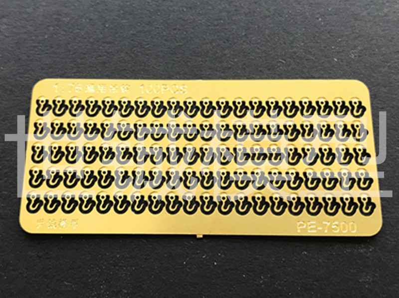 Solid wood sailboat assembly accessories 1:75 universal hook 100 pieces 1 piece produced by Shicheng model