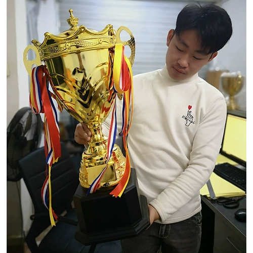 Super Metal Trophy Football Basketball Badminton Table Table Tennis Миграфический соревнование Crown High Champions League League Dragon Boat