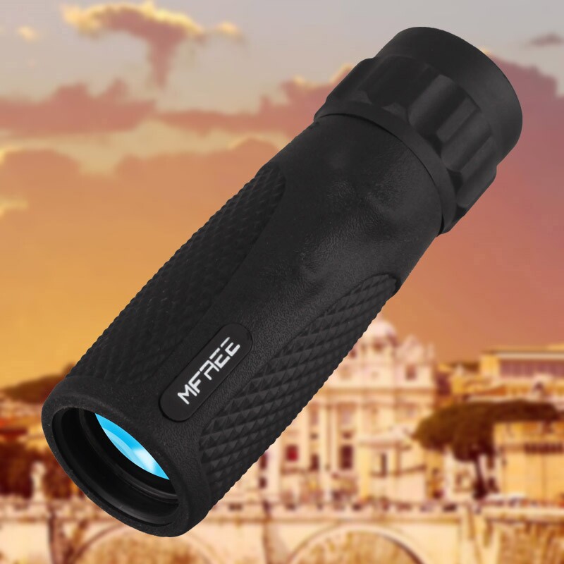 MFREE high power HD small monocular mini telescope Aluminum alloy donkey astronomy 10,000 meters professional