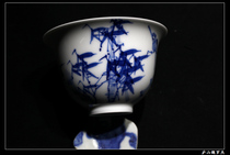 2020 New Cao Da Bing teacher hand painted green flower Garcolor Jingdezhen High work glaze Lower color cover bowl Traditional tea set