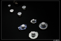 2020 New Sweet White Glaze Four Pint Tea Cup Jingdezhen High Temperature Color Glazed Tea Tea Tea Tea Tea Tea Tea Tea Tea Tea Tea Tea Tea Tea tea Tea Tea tea Cup Kuang-foot bottom