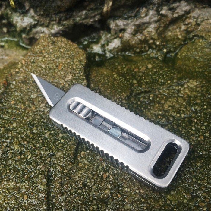 Hummingbird Mini Edc Cutting Knife Titanium Alloy Tc4 Material Interchangeable Other Blades