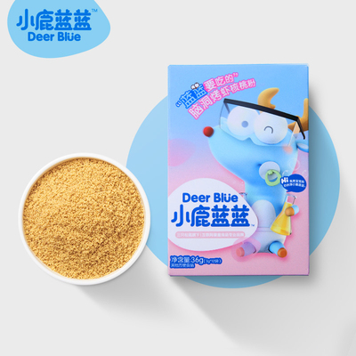 【小鹿蓝蓝_谷物核桃粉】宝宝儿童零食调味