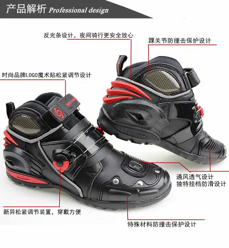 Boots moto PRO-BIKER - Ref 1391504 Image 7