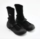 ເກີບ socks sgirl 2023 ແບບໃຫມ່ knitted elastic socks boots lightweight soft sole street style trendy shoes breathable big head short boots