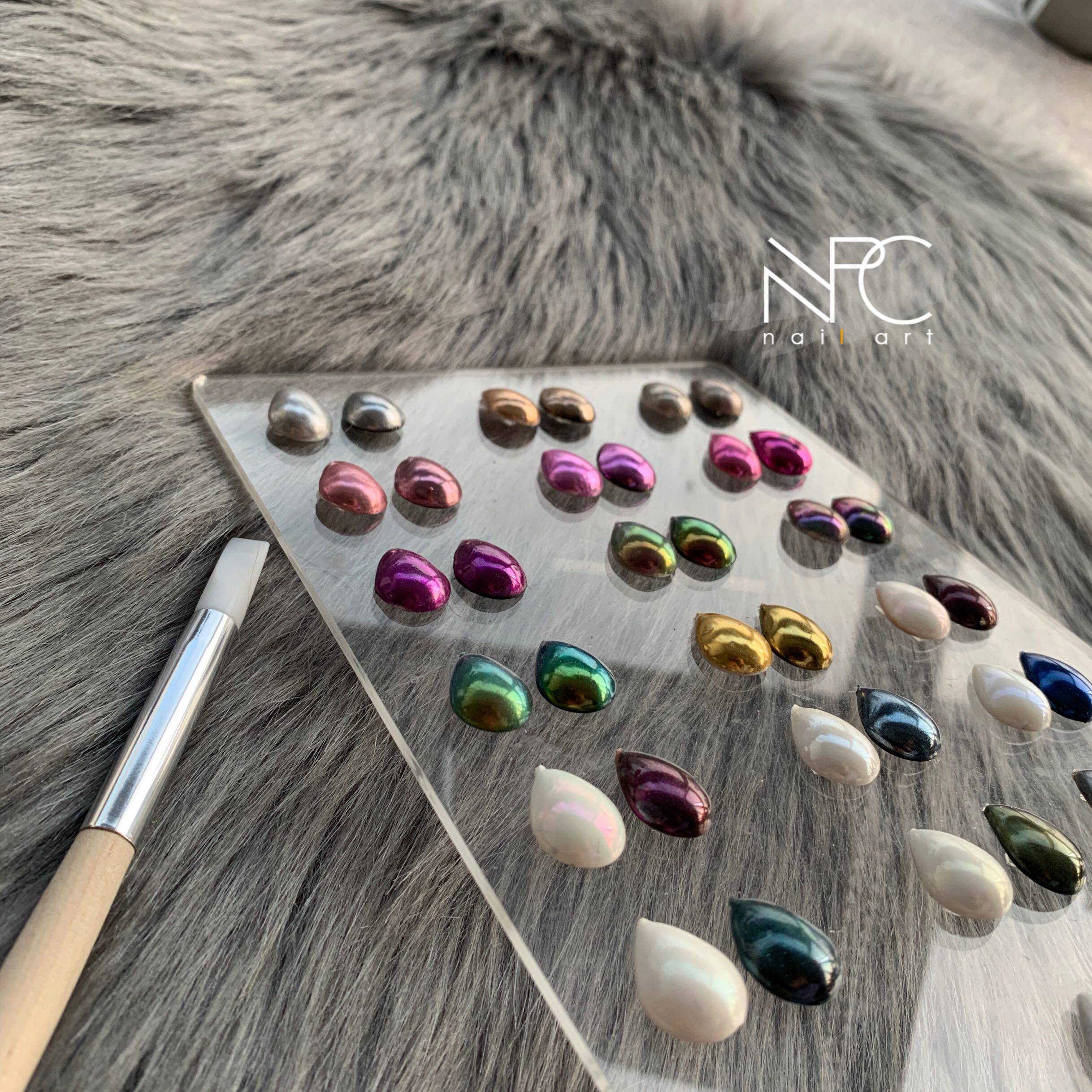 NPC Nail Art Texture Log Silicone Pen Magic Mirror Powder stickers for special nail special