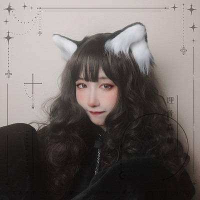 taobao agent 【Buried forest】Simulation cat headwear disassembly hair accessories lolita animal ear cos