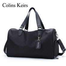 Colins Keirs Large Capacity Travel Bag Men's Handbag Wet and Dry Separation Fitness Bag Short Distance Lightweight Luggage Bag