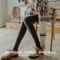 Boots Lower things 3800D lamb suede warm even pantyhose Garnter thickened with black grey slapped bottom socks winter cotton pants