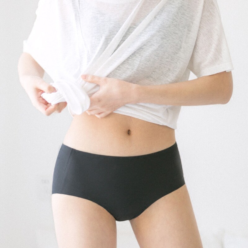 Boots Lower Things One-piece No-scratched briefs Women Summer slim fit invisible Triangle pants Cotton crotch Breathable Shorts