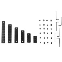 Xi Gongfang] Metal M-lok rail piece universal SD self-set modified water treasure upgrade spare parts 416JM set