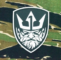 Xige Shop]Medal of Honor US Army First Special Operations Group AFO Poseidon PVC velcro armband badge