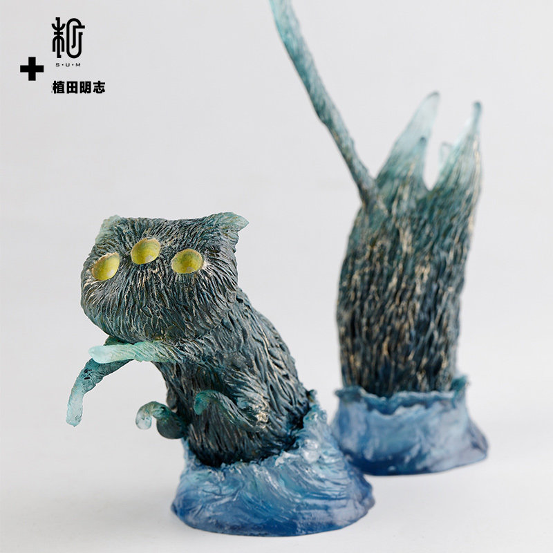 Finally, the original artist statue of Yamagu Ying Ying Zhi Mira Night Cat