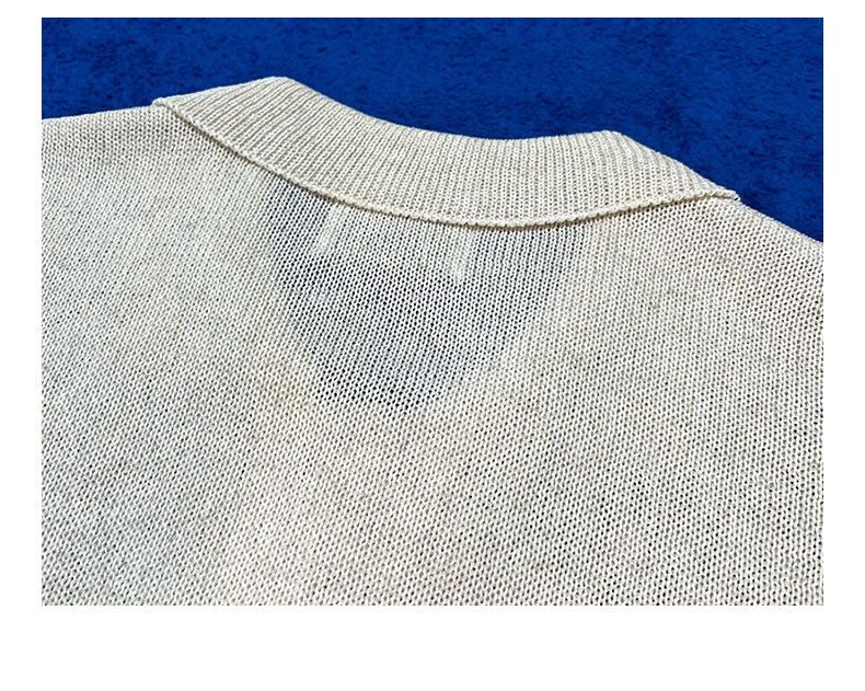 Летняя тонкая трикотажная трендовая элитная футболка polo, короткий рукав, в американском стиле 