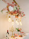 Bar Counter Pendant Light Dessert Bakery Flower Shop Theme Restaurant Party Dining Table Window Bar Plant ins Style Lighting