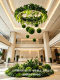Forest-Style Aperture Pendant Lights for Hotel Lobbies, Indoor Landscaping, Leisure Areas, Store Check-In Spots, Restaurant Window Atmosphere Decoration Lights