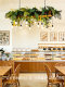 Bar Counter Pendant Light Persimmon Lemon Vintage Pastoral Style Plant Pendant Light Restaurant Cafe Window Artistic Decorative Lighting