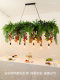 Persimmon Pendant Light Bar Counter Lamp Retro Festive Pastoral Style Homestay Restaurant Cafe Window Shop Plant Pendant Light