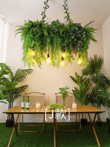 Bar Counter Pendant Light, Unique and Creative, Suitable for Bars, Theme Restaurants, Dining Tables, Flower Shops, Dessert Bakeries, Nordic Plant Lighting