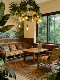 Retro Rattan Chandelier Bedroom Living Room Dining Room Hotel Decorative Lighting Creative Homestay Personalized Shop Atmosphere Light