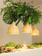 Personalized Creative Bar Pendant Light Dessert Shop Dining Table Hotel Catering Homestay Lighting Restaurant Dining Table Plant Pendant Light