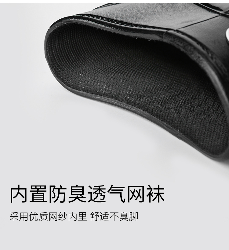 Kéo lại giày đi mưa cho nam Giày đi mưa thấp để giúp giày ống cao su chống thấm nước mùa thu và mùa đông giày chạy bộ chống nước