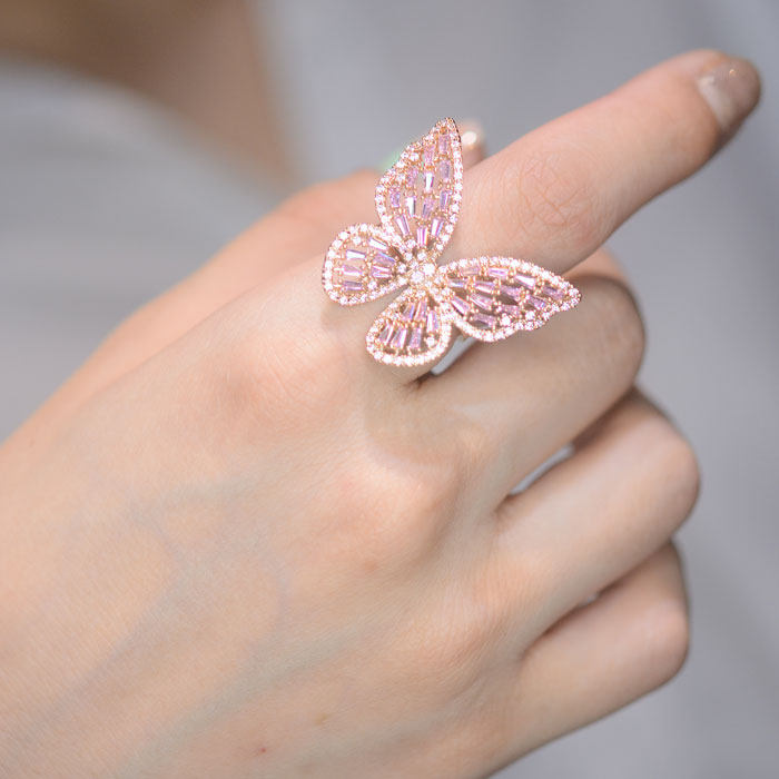 Bague Femme en Alliage argent plaque plaque or - Ref 3087208 Image 5