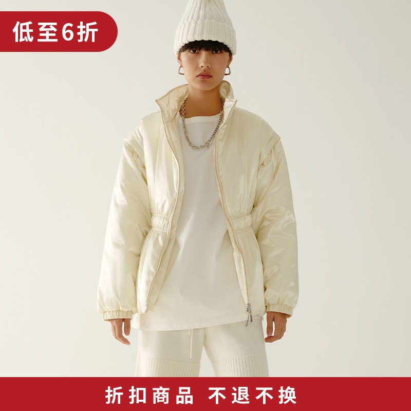 MADEINAM 2021 new cloud wrap wrap with your own blazing filter detachable sleeves Two-wearing cotton clothes women