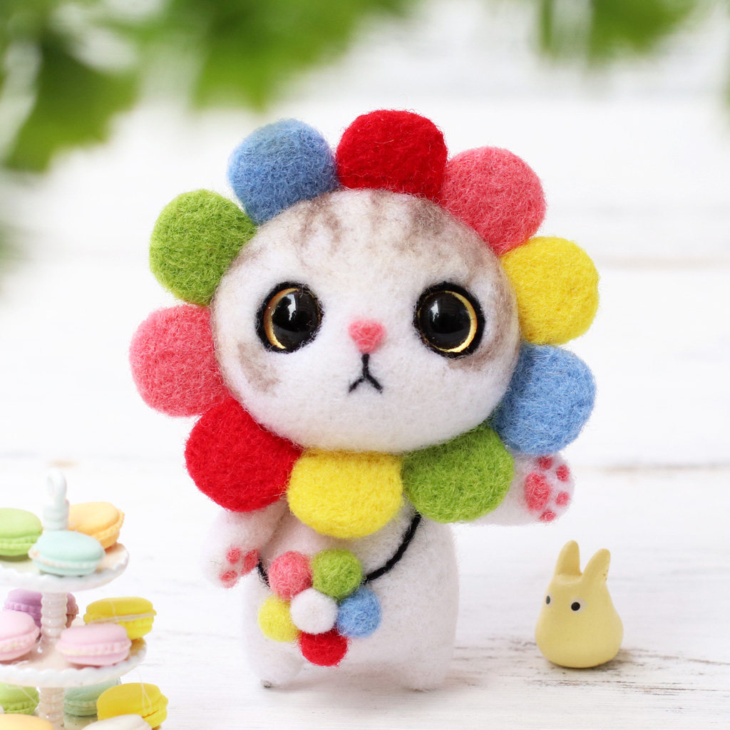 Wool Felt Sheep Felt Diy Material Bag Penguin Handmade Doll Doll Gift Milk Bubble Machine Time To Make Felt