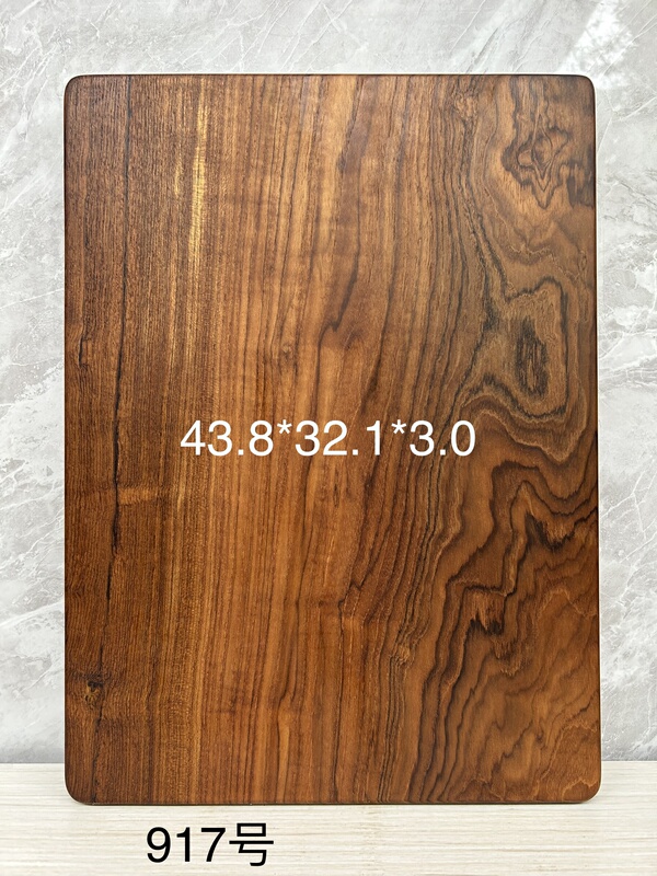 Burmese Teak Solid Wood Chopping Board, Large Cutting Board, Natural Wood Board, Pizza and Fruit Board, Seamless Solid Wood