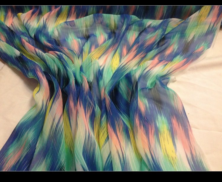 Abstrakter Geometrie Stoff 92x150cm - Wasserdichter Polyester Meterware