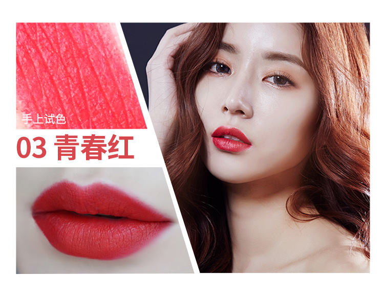 Authentic lip liner chính hãng hai đầu không thấm nước lâu trôi son môi bút chì bút chì không dấu đậu dán màu nude cắn môi bảng màu son mamonde bút chì