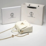 Цепь, сумка через плечо, сумка на одно плечо, из натуральной кожи, в стиле Шанель, подарок на день рождения