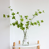 Clothing Shop Decoration High Quality Japanese Hanging Bell Nordic Emulation Plant Pendulum Pieces Horse Drunk Wood Living Room Fake Flowers Green Leaves