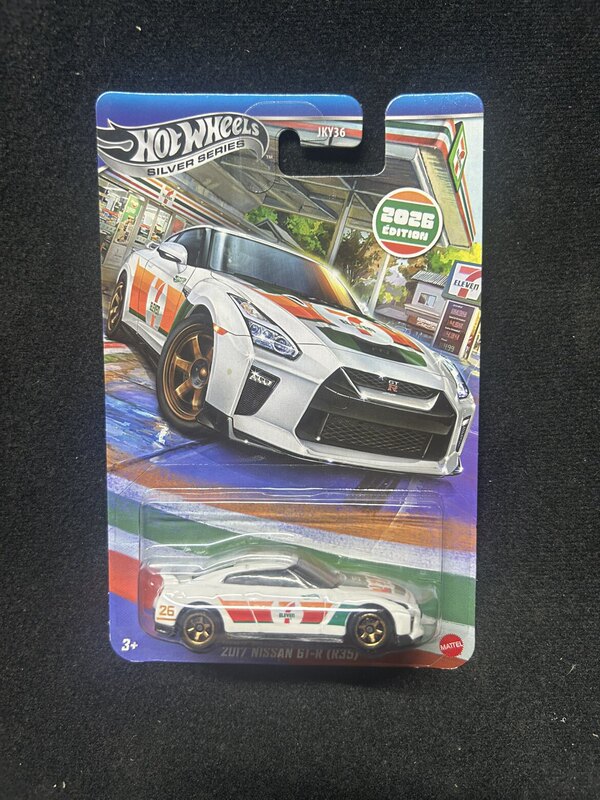 Hot Wheels 711 Co-Branded Limited Edition 2017 Nissan Gt-R R35 Hot Wheels 711 Co-Branded Limited Edition 2017 Nissan Gt-R R35