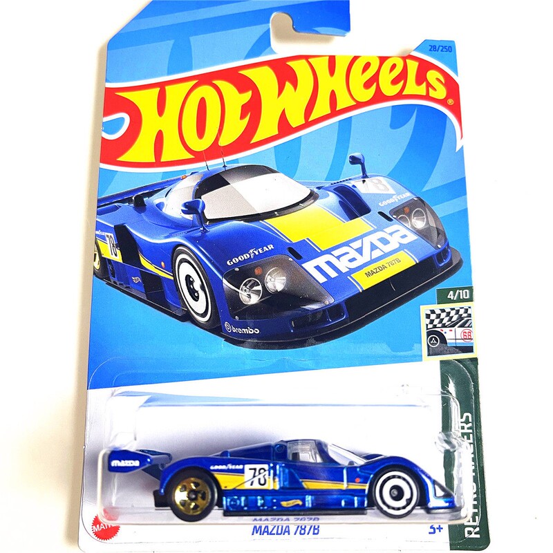 Hotwheels Hot Wheels Small Sports Car Model C4982023Cb Mazda Mazda 787B Supercar